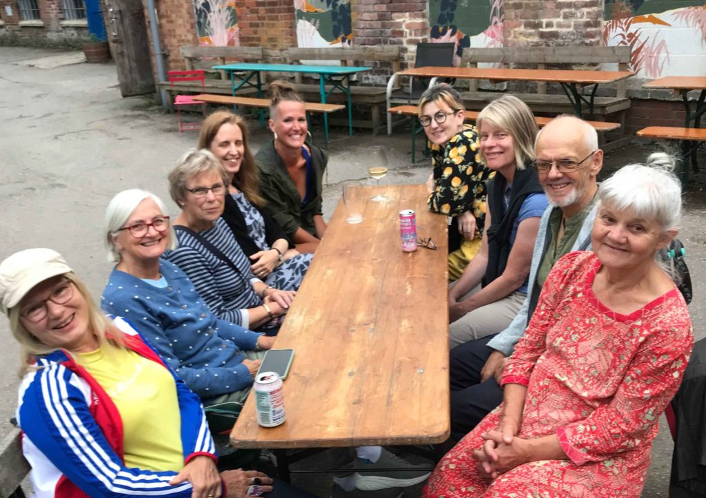 Members of CANs meeting together